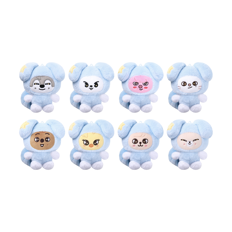STRAY KIDS SKZOO PLUSH IN TASY – RUN IT all character