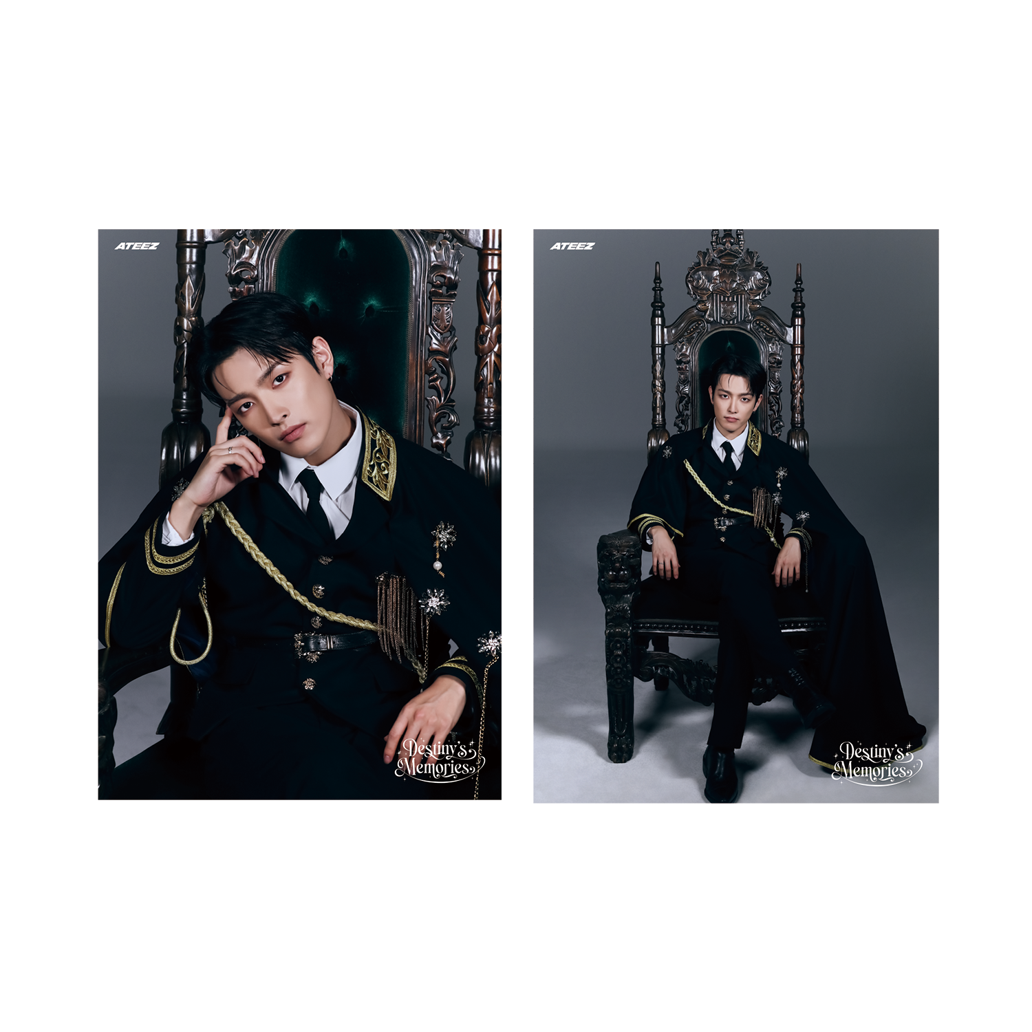 ATEEZ EXHIBITION "Destiny's Memories" – A3 POSTER SET member
