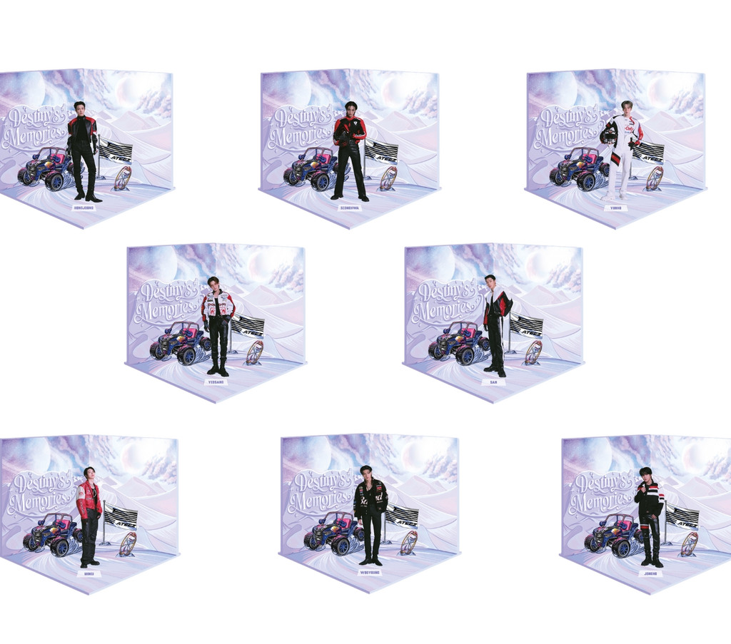 ATEEZ EXHIBITION "Destiny's Memories" – DIORAMA ACRYLIC STAND