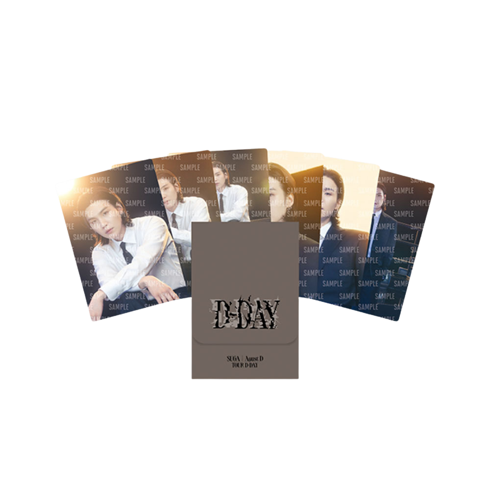 BTS SUGA – 23 SUGA TOUR PHOTO CARD Details