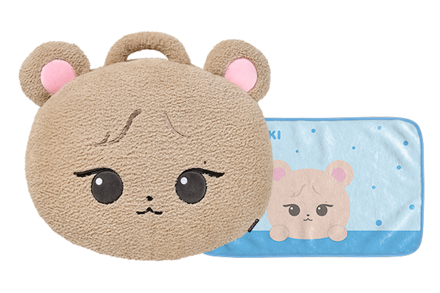 BLACKPINK POP-UP EXCLUSIVE CHARACTER BLANKET CUSHION GOMDEUKI