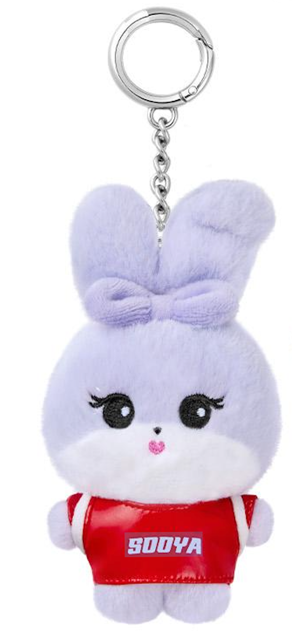 BLACKPINK POP-UP EXCLUSIVE CHARACTER MINI PLUSH KEYRING JUMP SOOYA RED
