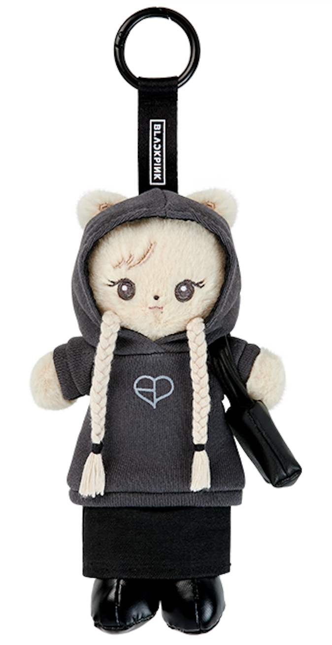 BLACKPINK POP-UP EXCLUSIVE CHARACTER PLUSH KEYRING LONG ROSIE