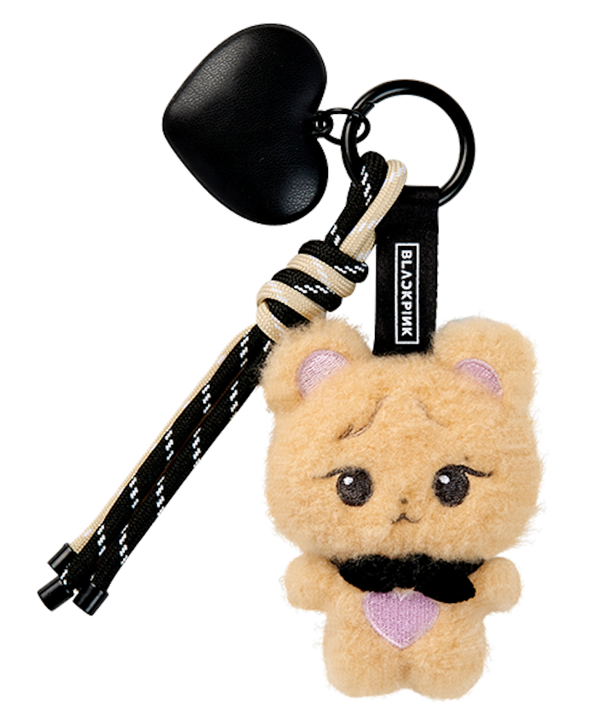 BLACKPINK POP-UP EXCLUSIVE CHARACTER PLUSH KEYRING SLIM JENNIE VER. GOMDEUKI