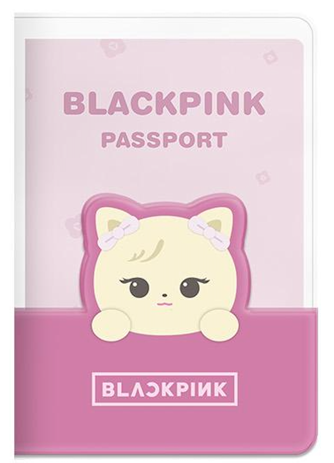 BLACKPINK POP-UP EXCLUSIVE CHARACTER PASSPORT CUSTOM KIT ROSE VER.