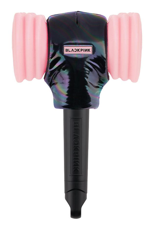 BLACKPINK POP-UP EXCLUSIVE LIGHT STICK BADGE COVER black