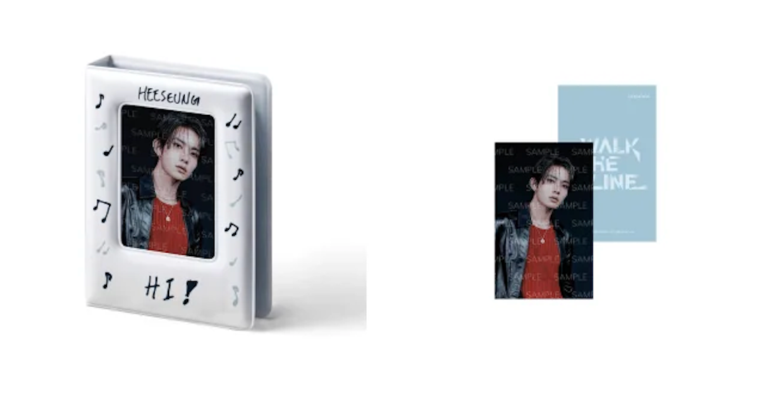 ENHYPEN – WORLD TOUR 'WALK THE LINE' PHOTO CARD BINDER Member
