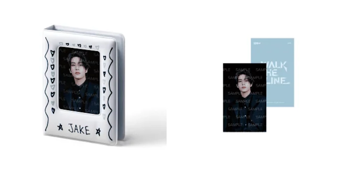 ENHYPEN – WORLD TOUR 'WALK THE LINE' PHOTO CARD BINDER Member