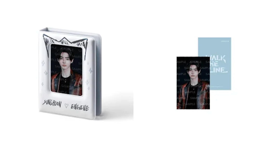 ENHYPEN – WORLD TOUR 'WALK THE LINE' PHOTO CARD BINDER Member