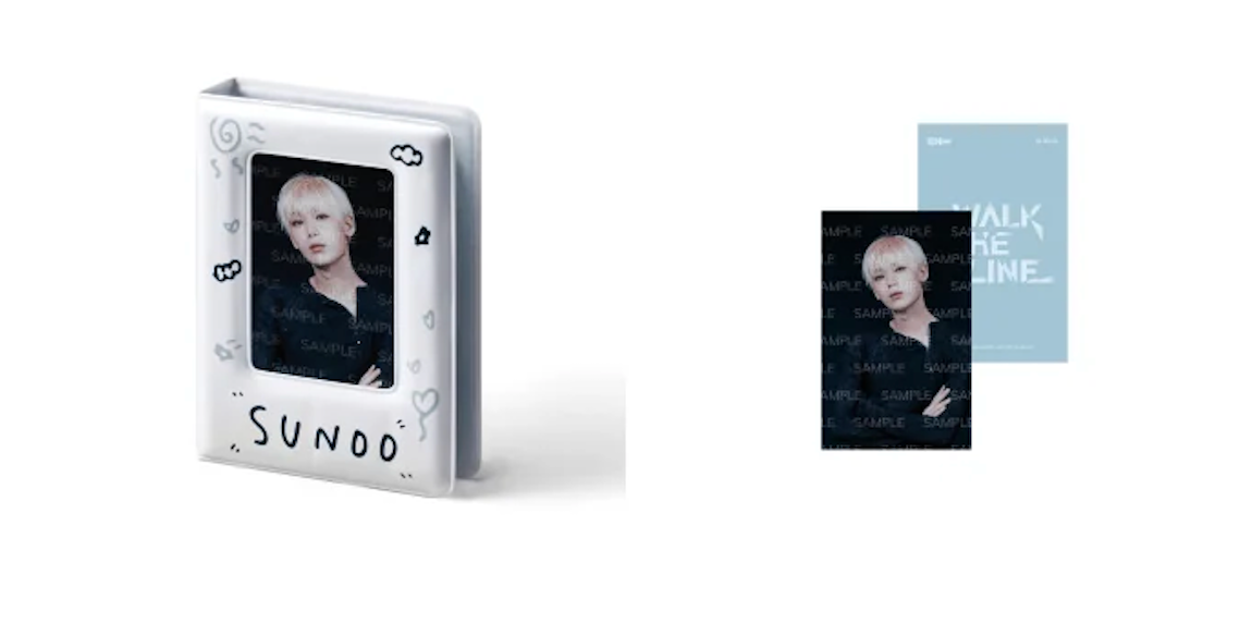 ENHYPEN – WORLD TOUR 'WALK THE LINE' PHOTO CARD BINDER Member