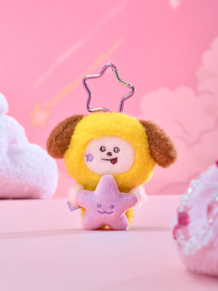 BT21 – PURPLE STAR PLUSH KEYRING THE JOURNEY CHIMMY