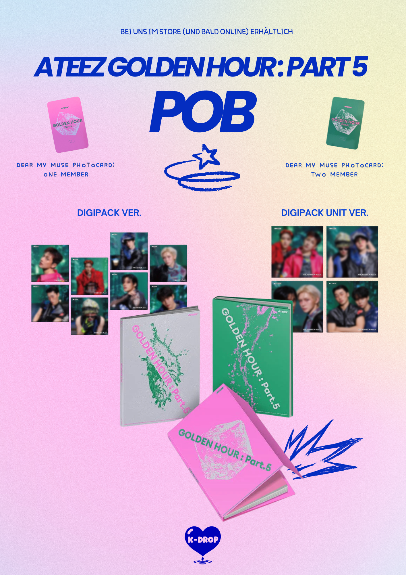 ATEEZ – GOLDEN HOUR : Part.5 (DIGIPACK VER.) POB