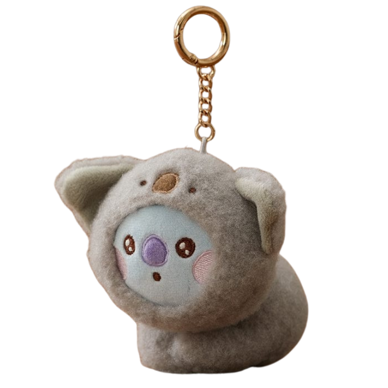 BT21 – BABY MORE FLUFFY PLUSH KEYRING KOYA