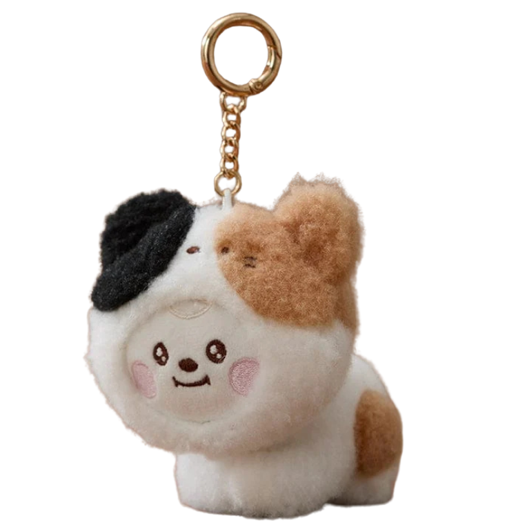 BT21 – BABY MORE FLUFFY PLUSH KEYRING CHIMMY