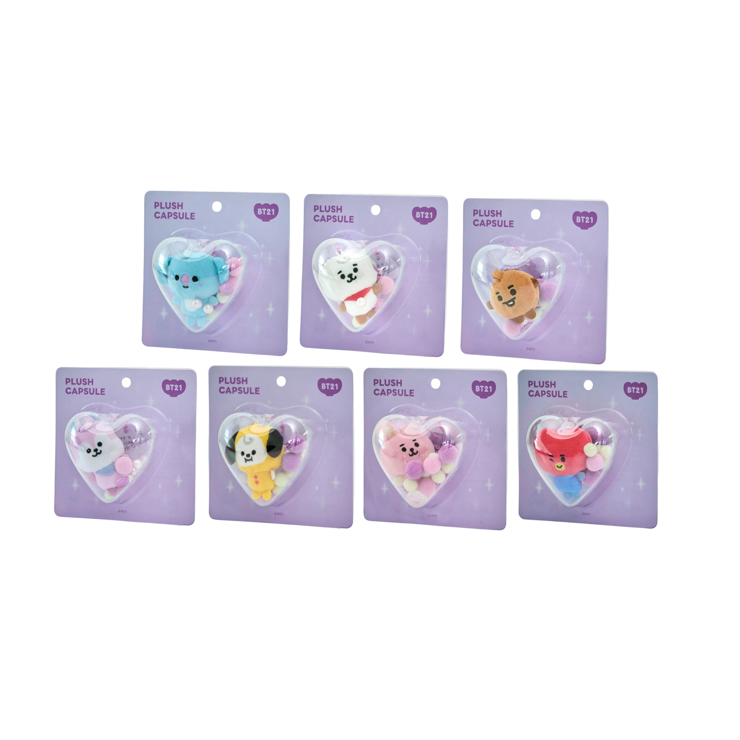 BT21 – BABY PEARL PLUSH KEYRING + VERPACKUNG