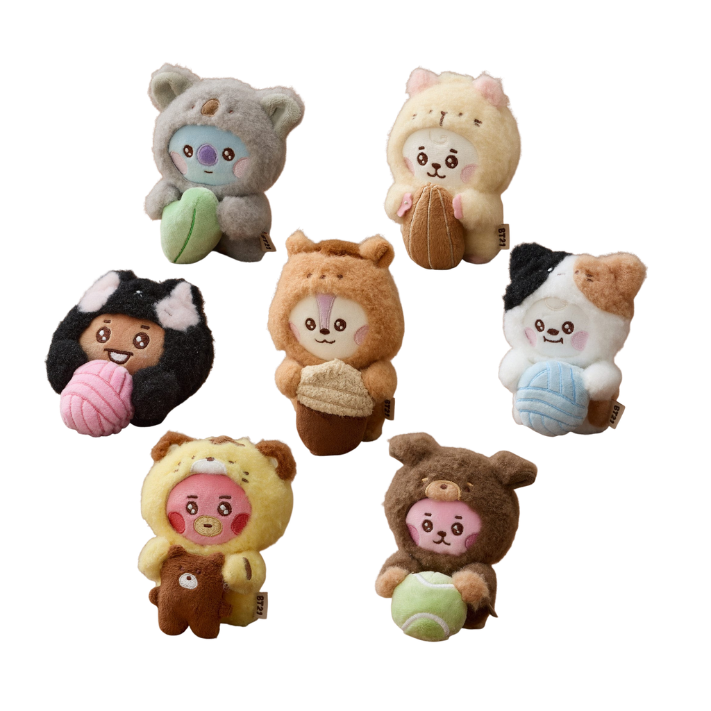 BT21 – BABY MORE FLUFFY SMALL MONITOR PLUSH