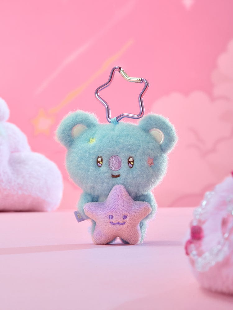 BT21 – PURPLE STAR PLUSH KEYRING THE JOURNEY KOYA