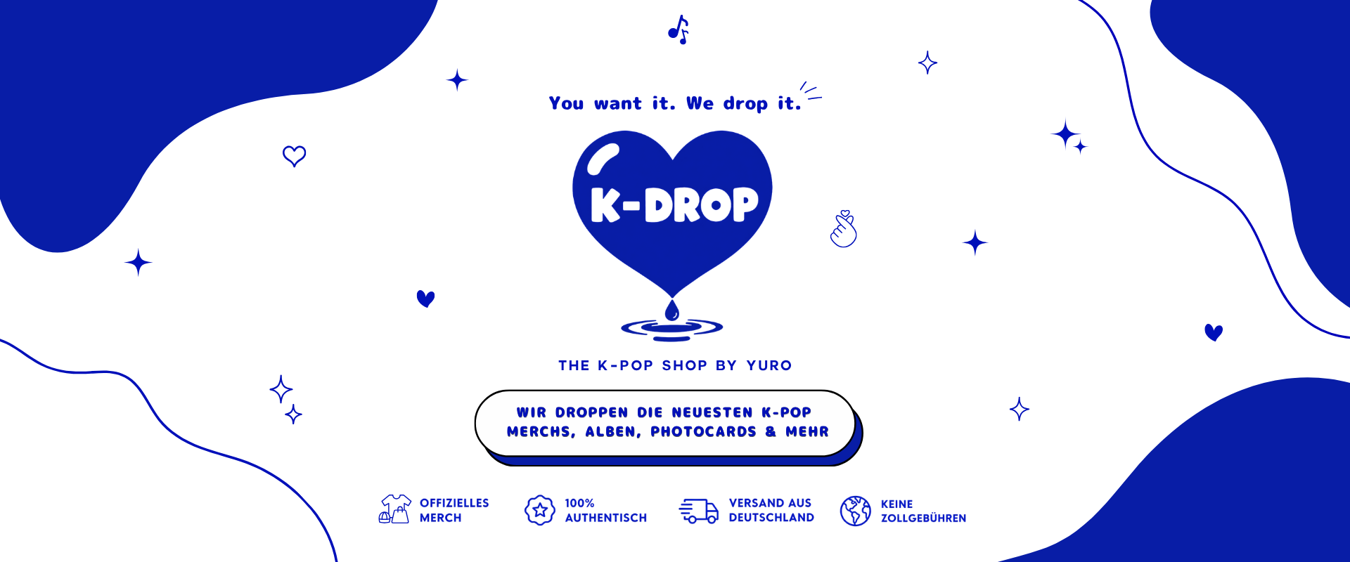 K-DROP Startseite Titelbild