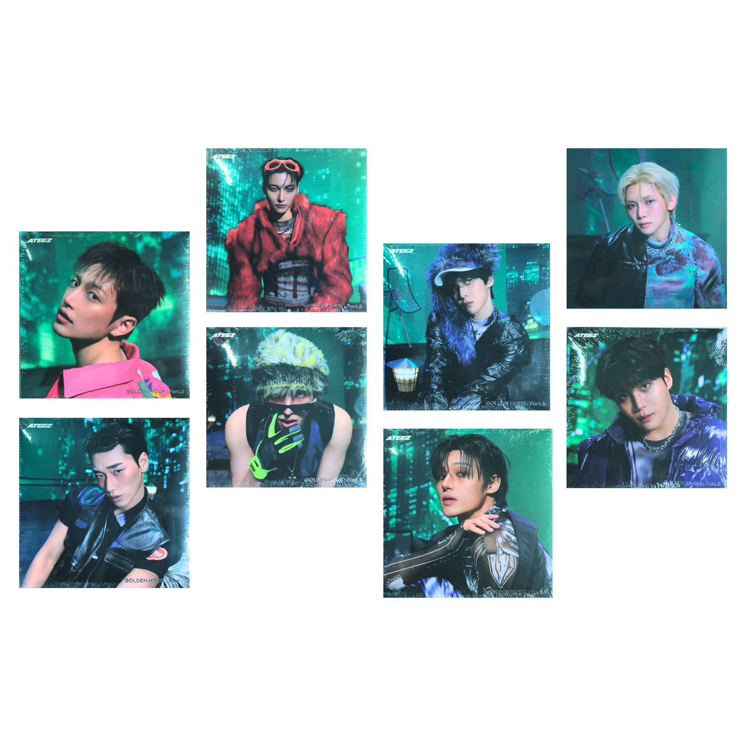 ATEEZ – GOLDEN HOUR : Part.5 (DIGIPACK VER.) all member