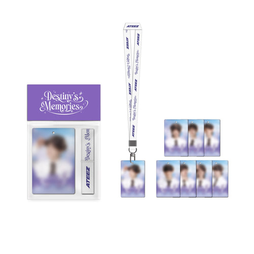 ATEEZ EXHIBITION "Destiny's Memories" – NPC CARD SET + LANYARD