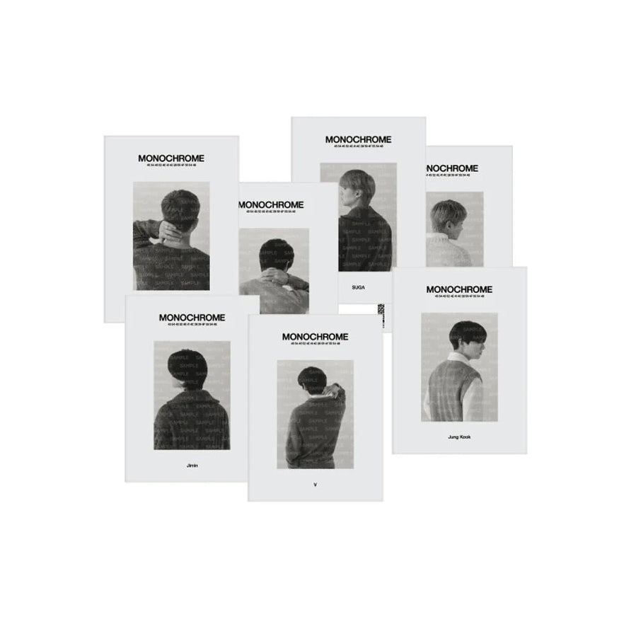 BTS - MNCR POSTCARD BOOK [MONOCHROME POP UP MD]