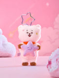 BT21 – PURPLE STAR PLUSH KEYRING THE JOURNEY RJ