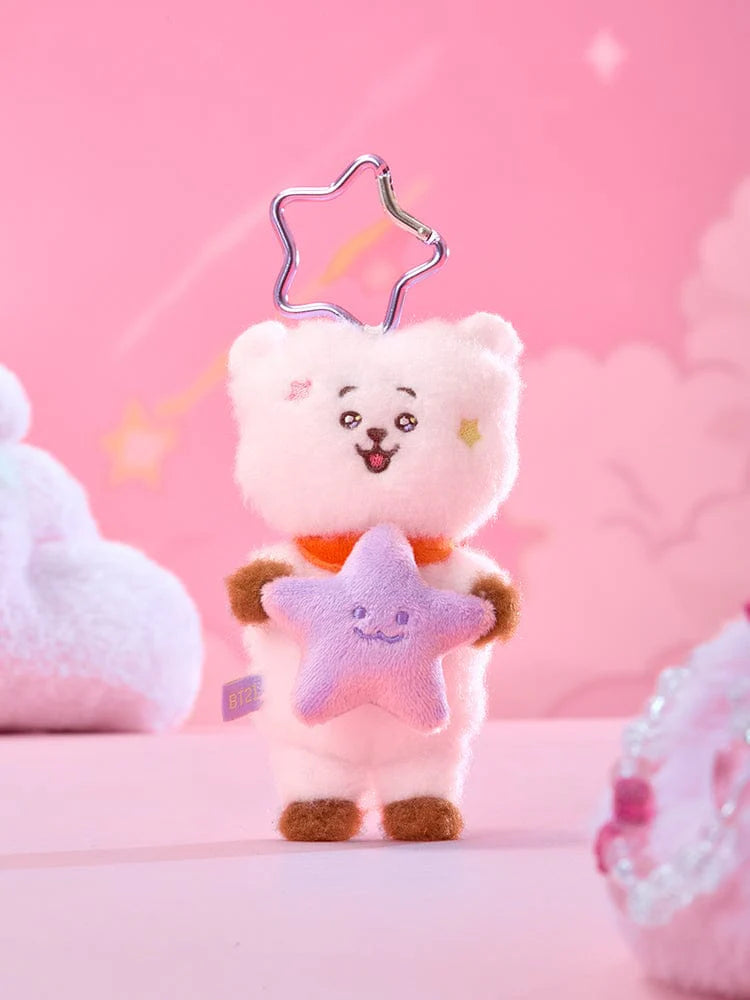 BT21 – PURPLE STAR PLUSH KEYRING THE JOURNEY RJ