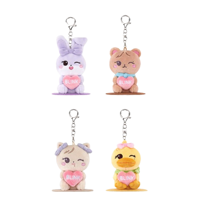 BLACKPINK POP-UP EXCLUSIVE CHARACTER MAGNETIC PLUSH KEYRING all character