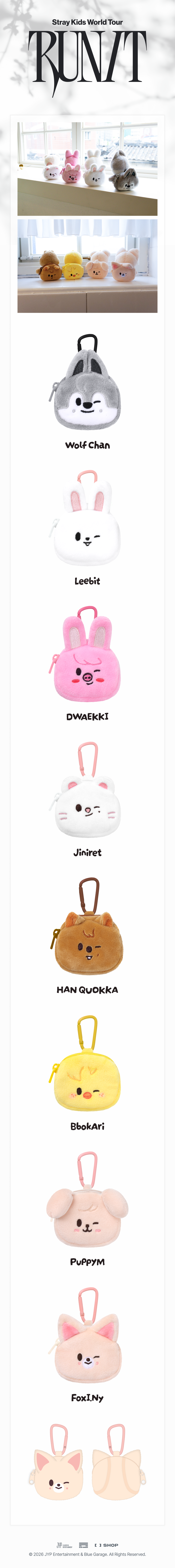 STRAY KIDS SKZOO MINI BACKPACK KEYRING – RUN IT details