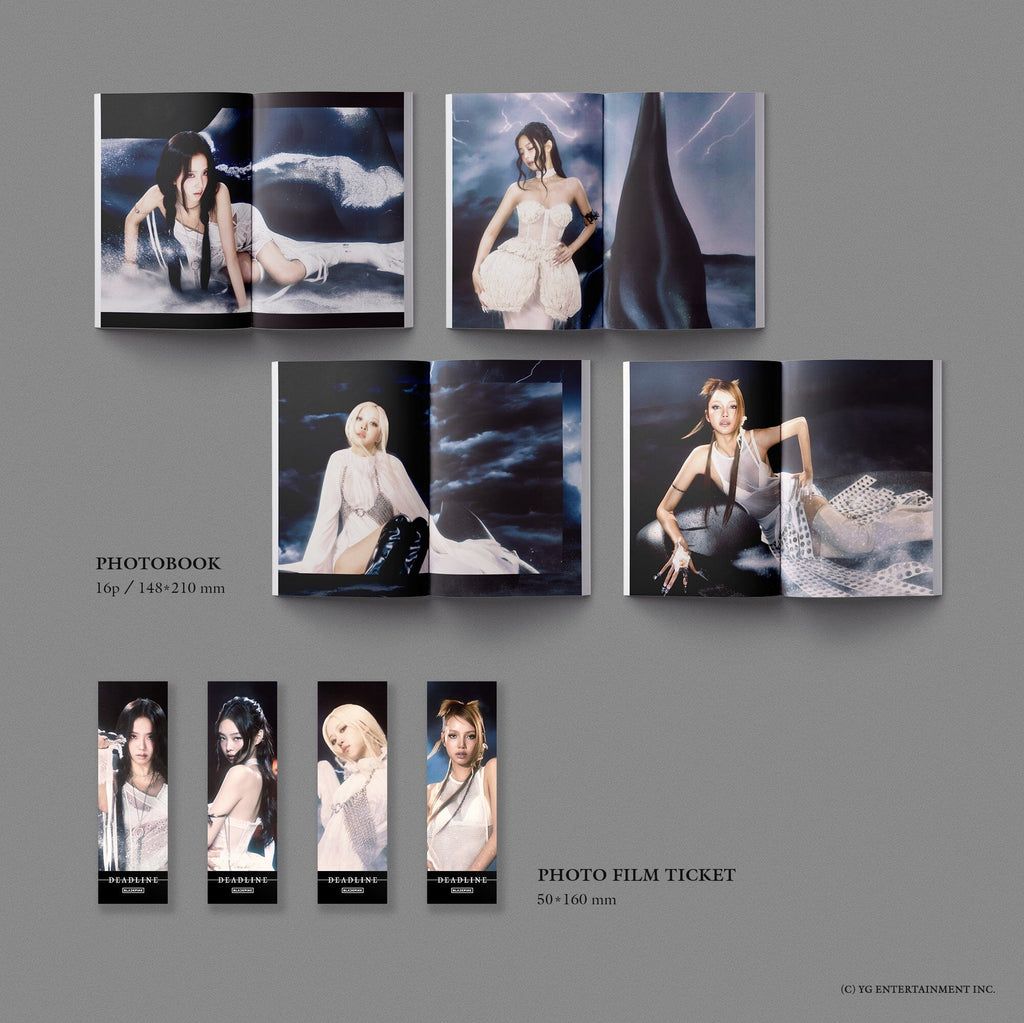 BLACKPINK 3rd MINI ALBUM [DEADLINE] SILVER VER. (MEMBER) Inclusions