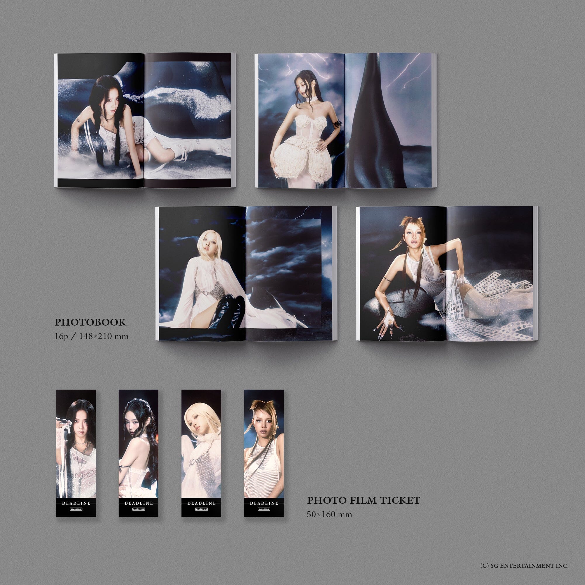 BLACKPINK 3rd MINI ALBUM [DEADLINE] SILVER VER. (MEMBER) Inclusions