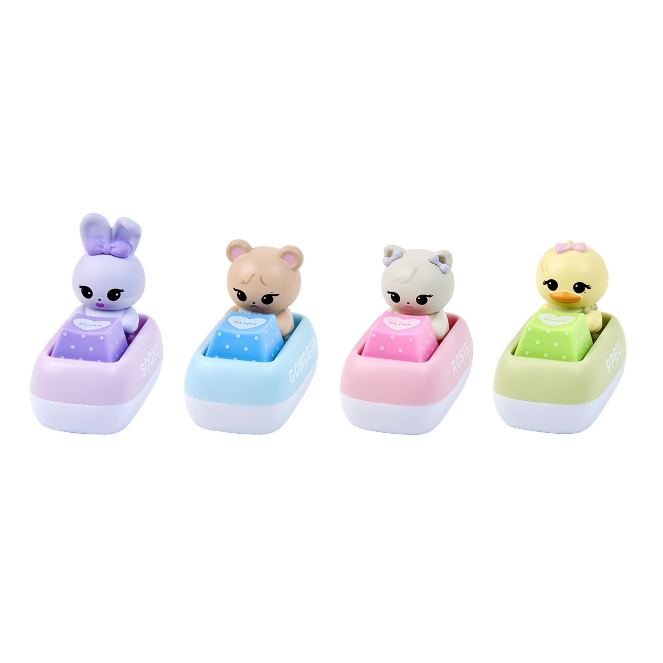 BLACKPINK POP-UP EXCLUSIVE CHARACTER KEY CAP ALL CHARACTER
