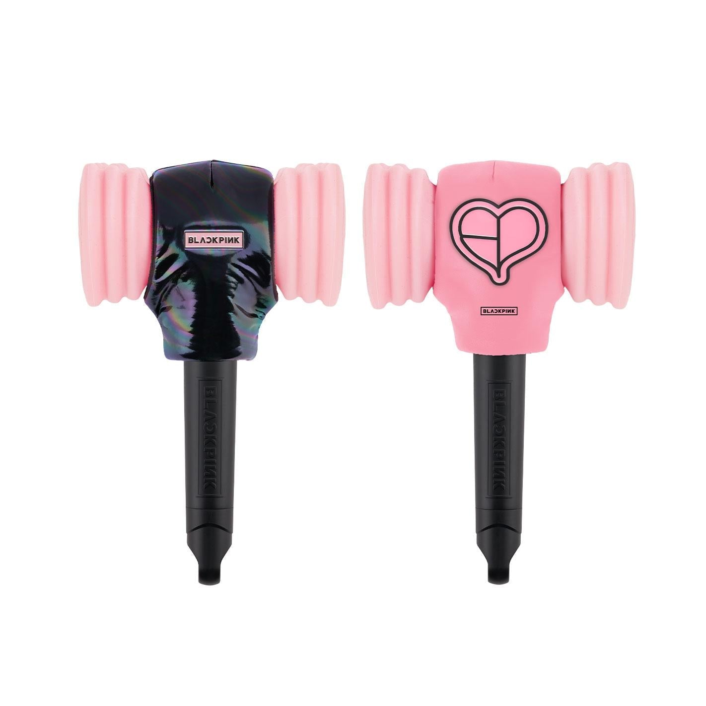 BLACKPINK POP-UP EXCLUSIVE LIGHT STICK BADGE COVER black pink