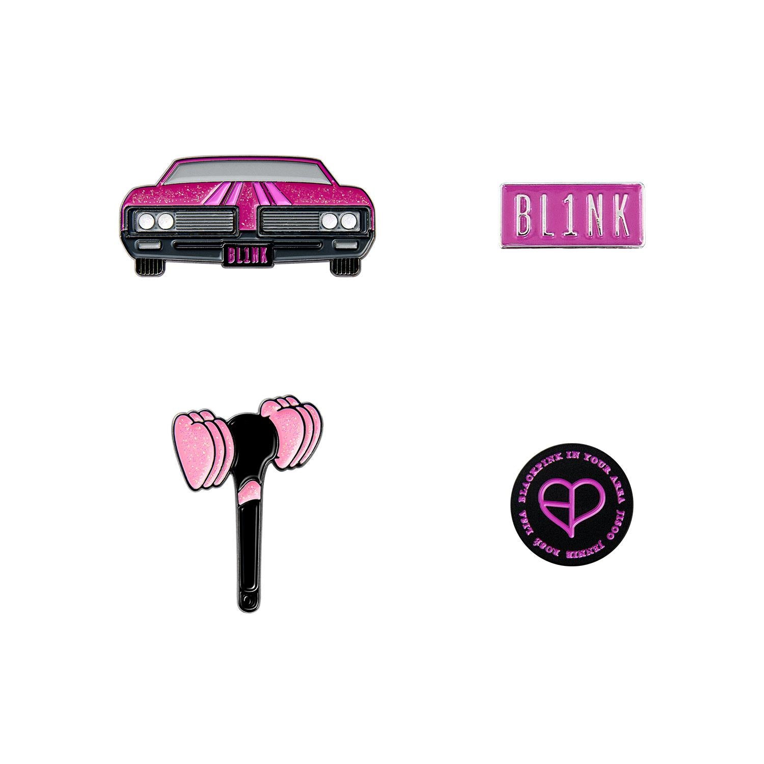 BLACKPINK POP-UP EXCLUSIVE PIN BADGE all versions