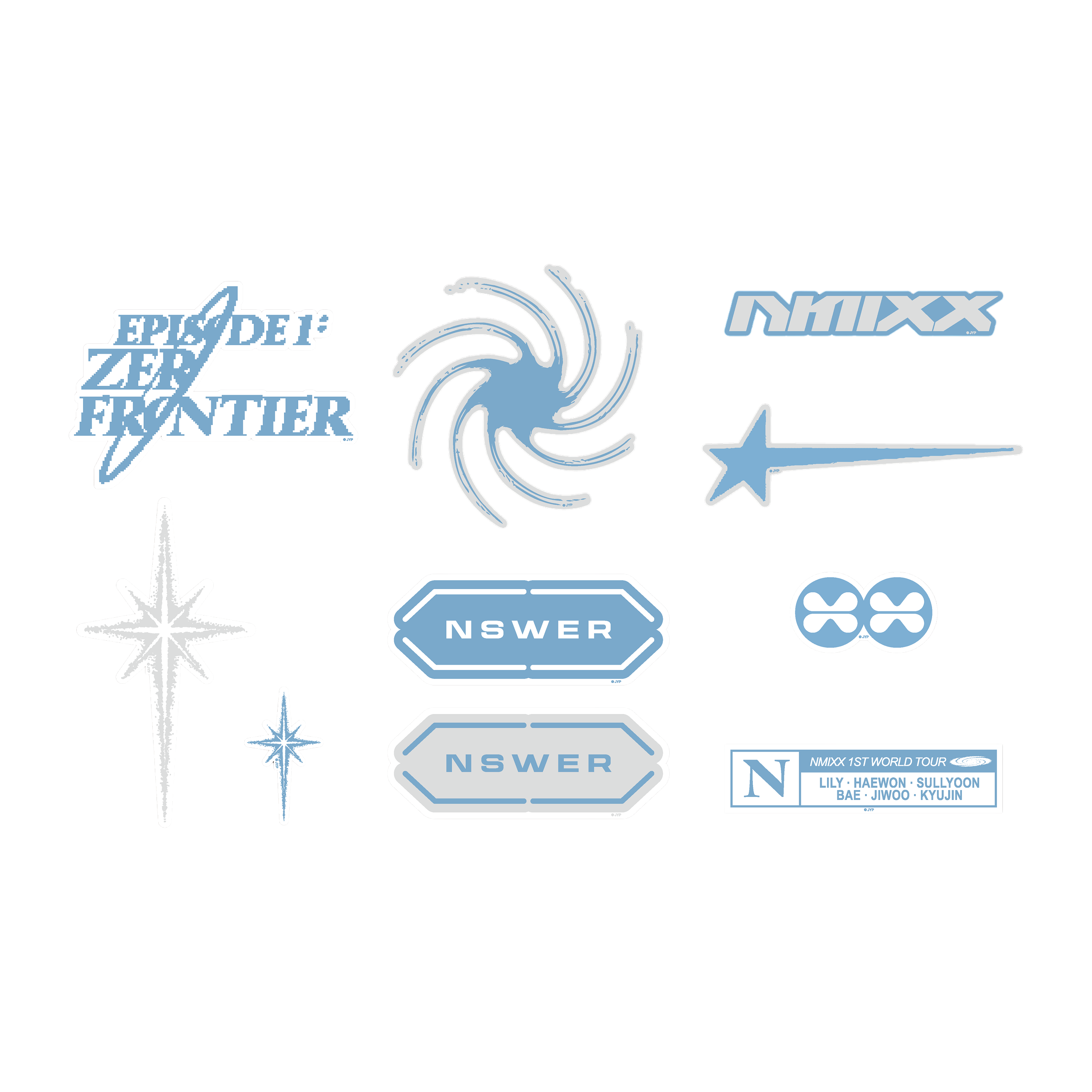 NMIXX POP-UP EXCLUSIVE STICKER PACK Details