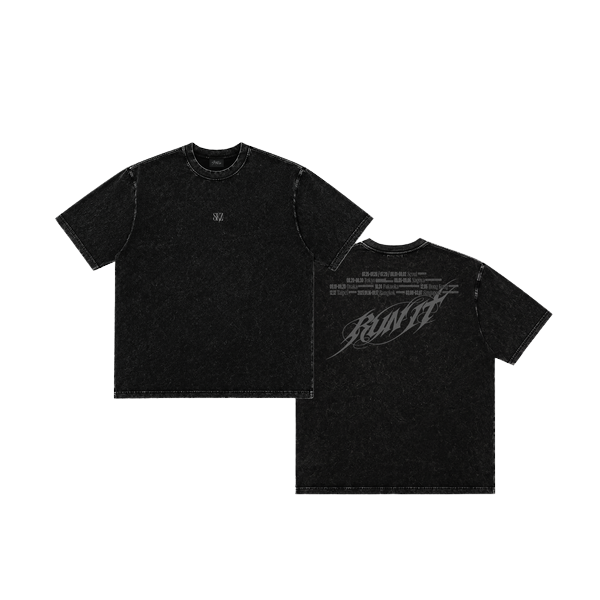 STRAY KIDS T-SHIRT – RUN IT (vorne hinten)