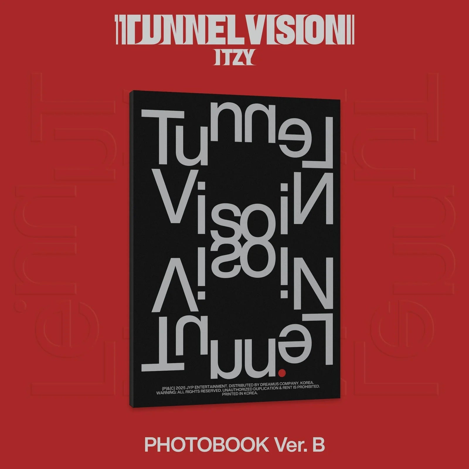 ITZY – TUNNEL VISION (PHOTOBOOK VER.) B