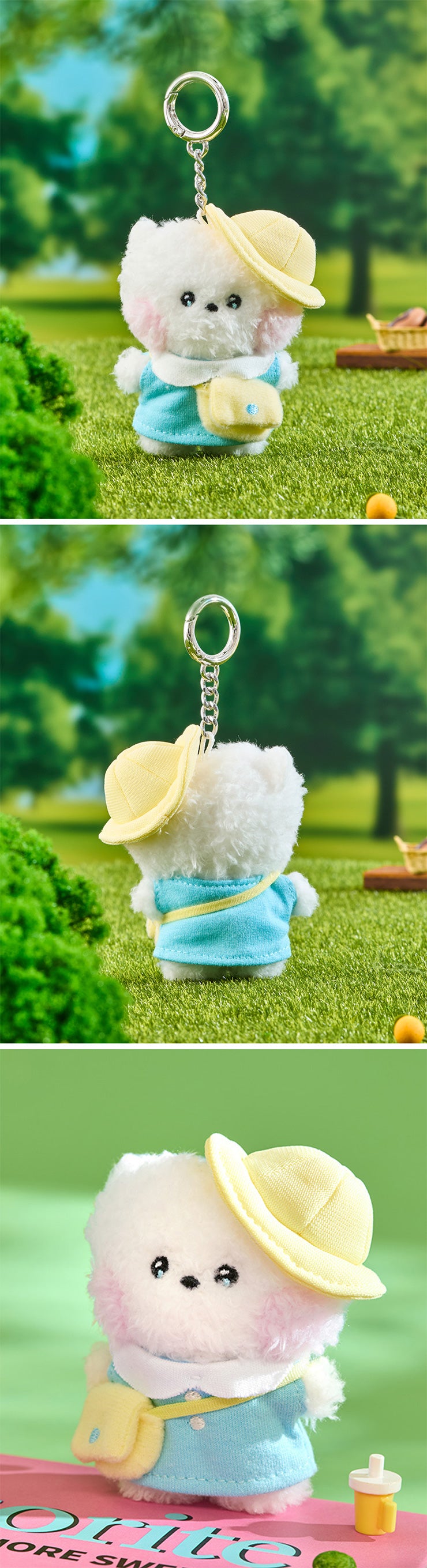 BT21 – MINI MININI PLUSH KEYRING PICNIC MATE RJ