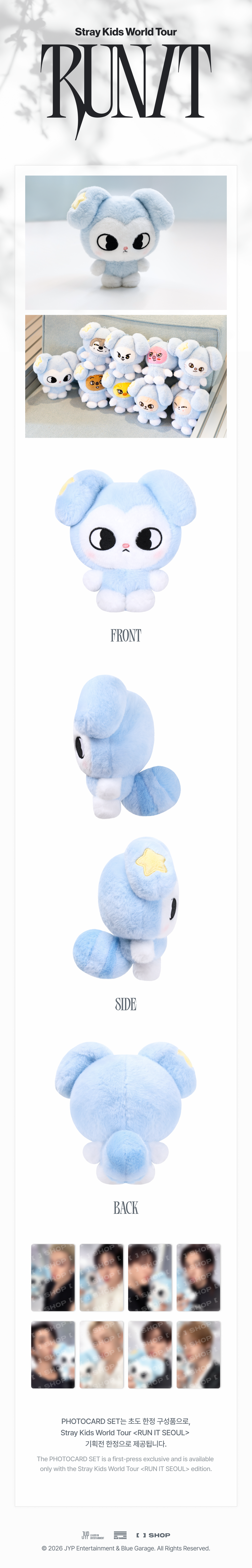 TASY PLUSH ORIGINAL Ver. – RUN IT details