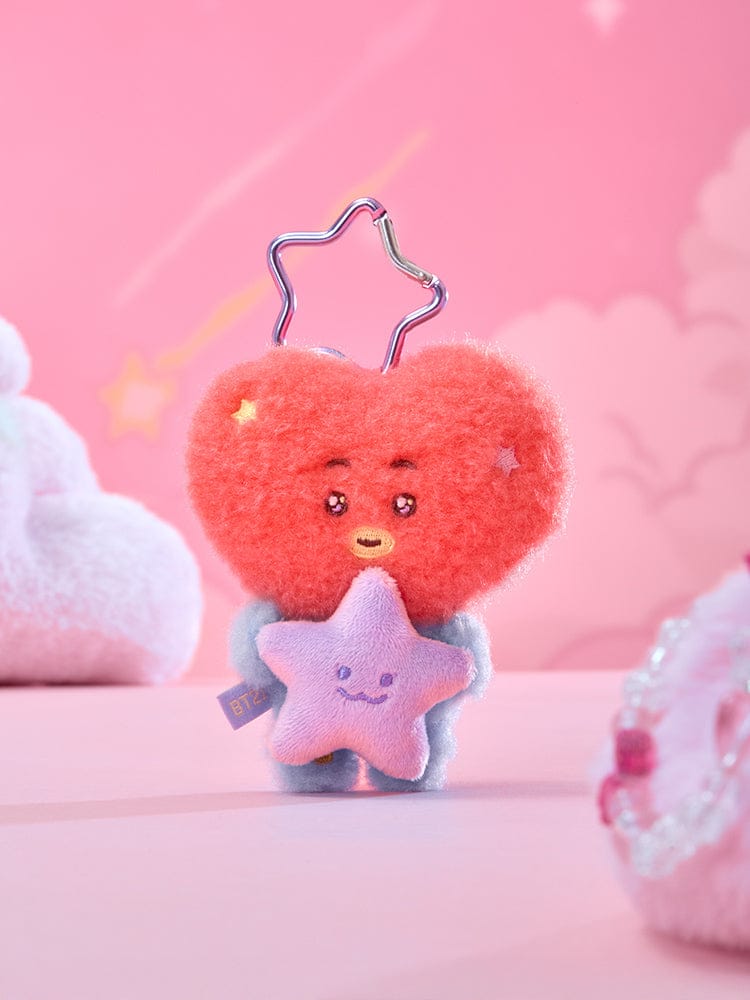 BT21 – PURPLE STAR PLUSH KEYRING THE JOURNEY TATA