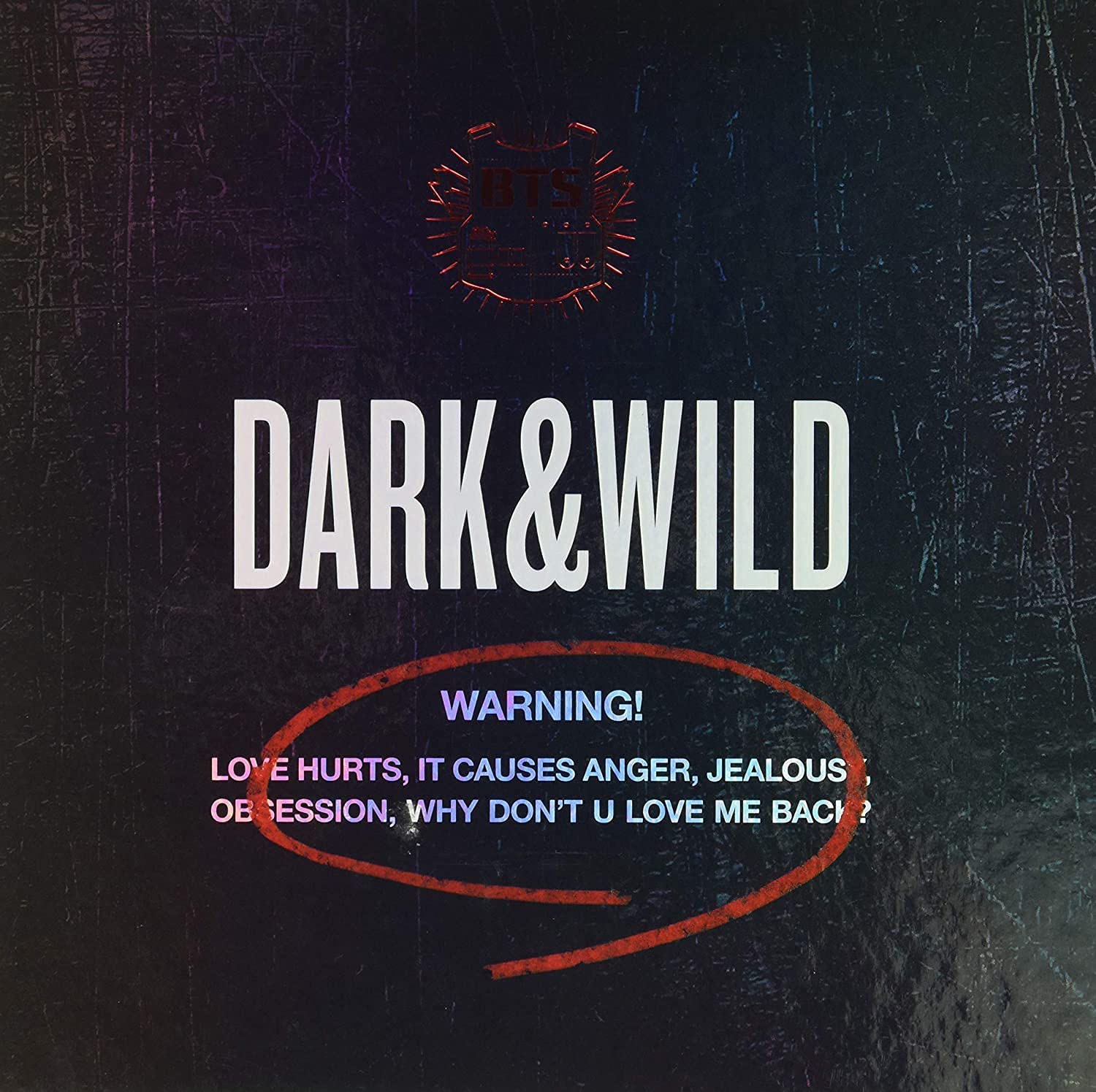 BTS - DARK & WILD (1ST FULL ALBUM) Front